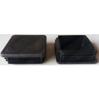 TAPPO QUADRATO IN PLASTICA PER TUBOLARE 80x80 (foro da 73 mm)
