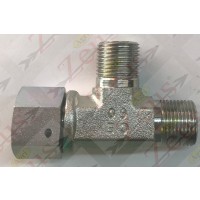 RACCORDO T 3/8" FEMMINA DESTRA