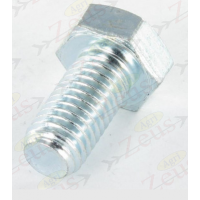 Vite 14x30 esagonale filetto totale zincato