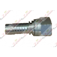 Raccordo dritto 1"1/16 jic x 3/4 a pressare femmina