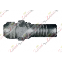 Raccordo dritto 1"1/16 jic x 3/4 a pressare maschio