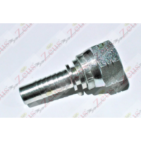 Raccordo dritto 7/8" jic x 1/2" a pressare femmina