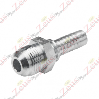 Raccordo dritto 7/8" jic x 1/2" a pressare maschio