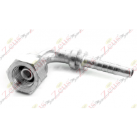 Raccordo curva 90° 1/8" x 3/16" a pressare femmina