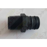 RACCORDO M 1/2" X POMPA ELETTRICA 12 volt, 12 litri, 4 bar