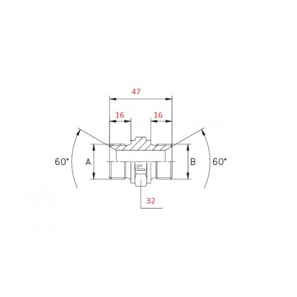 ADATTATORE DIRITTO, NIPPLO 3/4"X3/4" M-M