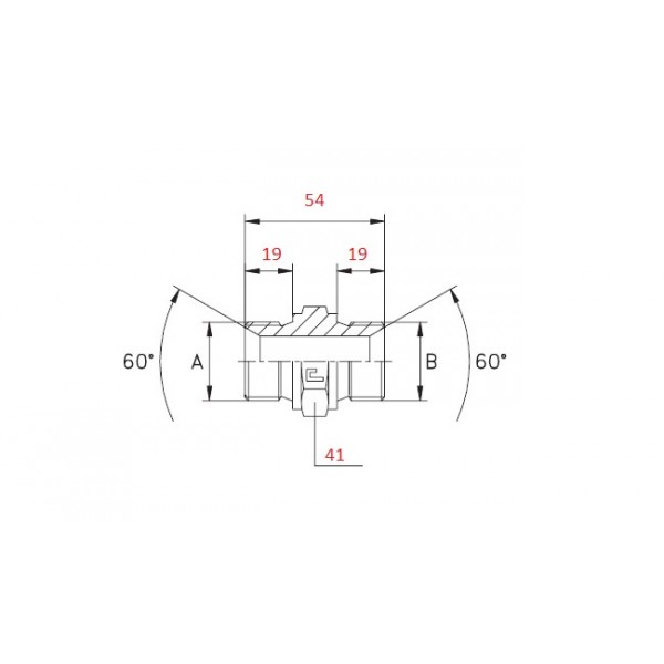 ADATTATORE DIRITTO, NIPPLO 1"X1" M-M