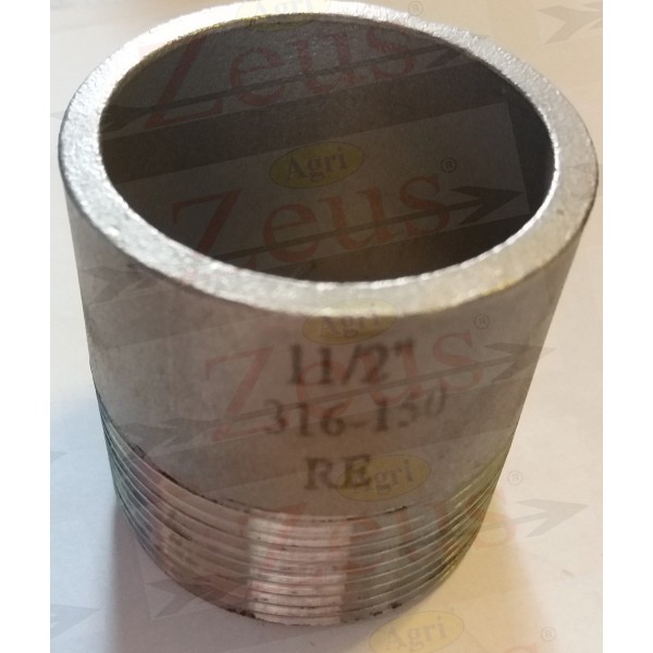 MANICOTTO A SALDARE MASCHIO 1-1/2'' INOX LEGGERO