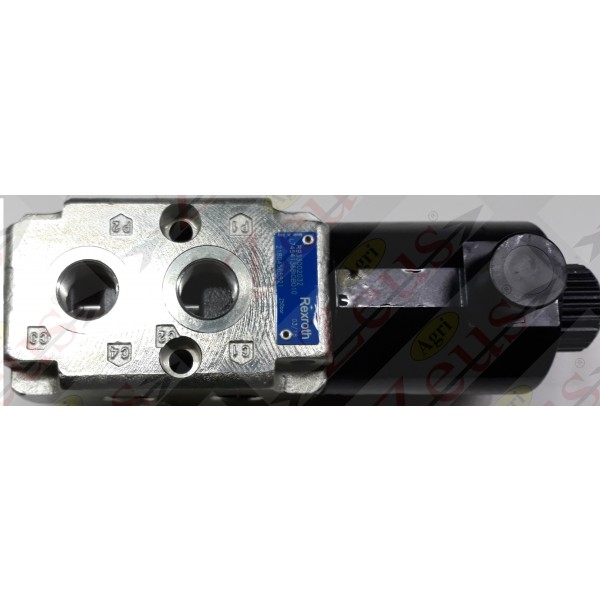 Deviatore a 6 vie a comando elettrico, filettato 1/2 bobina 12 V