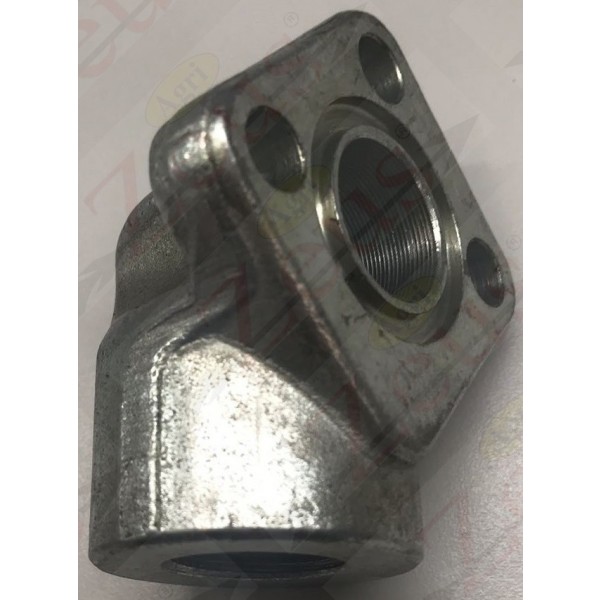 FLANGIA ACCIAIO FLANGETTA 3 FORI FILETTO 1/2" INTERASSE 40