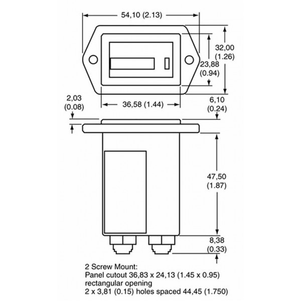 Contaore 10/32volt