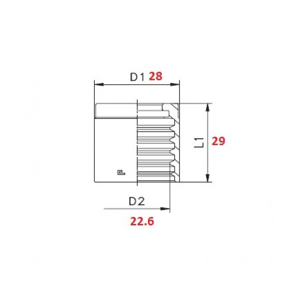 BOCCOLA 1/2"