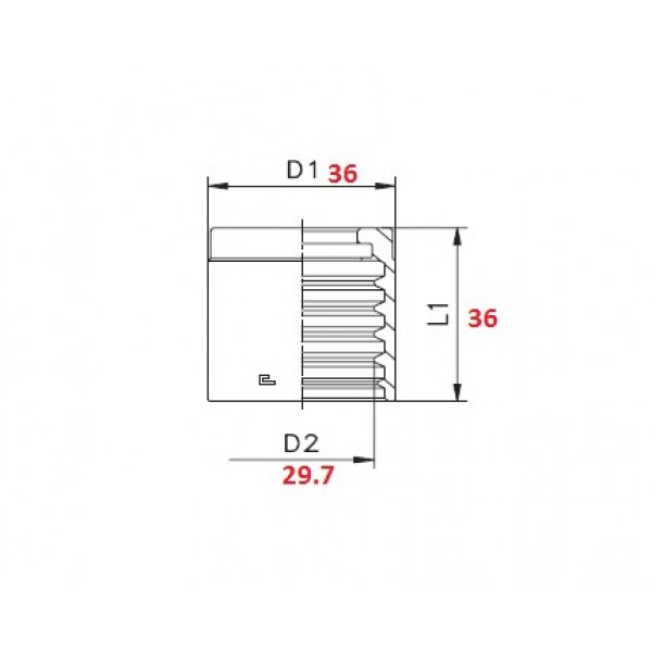 BOCCOLA 3/4"