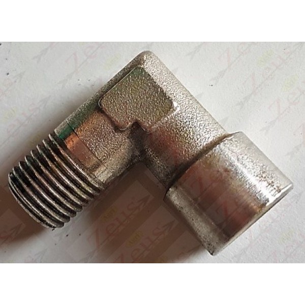 Gomito curva 90° maschio femmina da 1/4' per aria