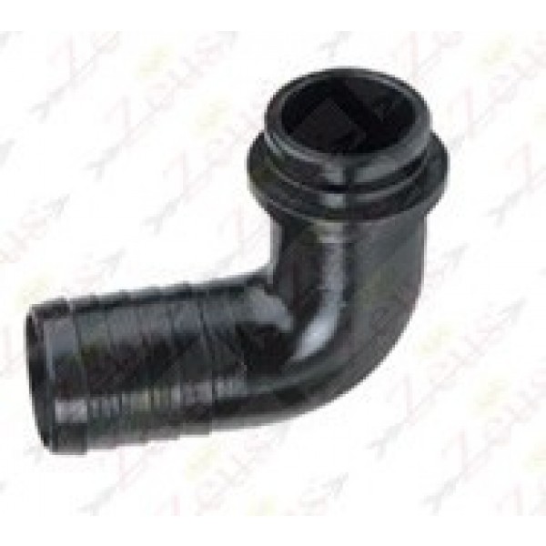 Raccordo portagomma curvo diametro 30 per girello G1 1/4'