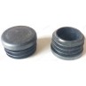 TAPPO ROTONDO IN PLASTICA per tubo con foro da 24 mm