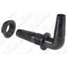 RACCORDO PASSAPARETE CURVO 90° G 1/2''