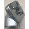 FLANGIA ACCIAIO FLANGETTA PER POMPA 3 FORI FILETTO 1" INTERASSE 56