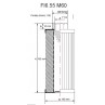 Filtro idraulico aspirazione 1"1/2 M.60